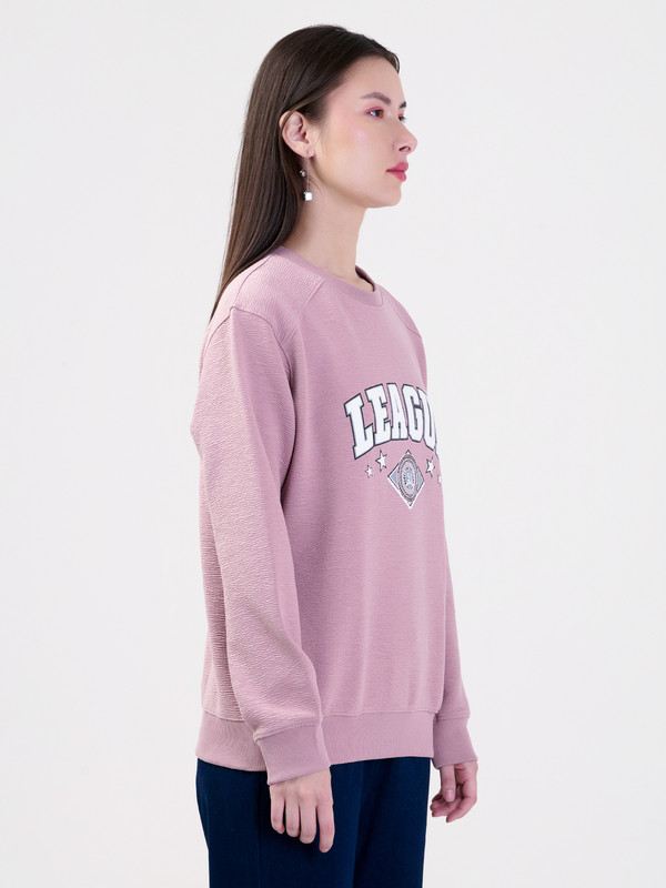 ALBION LADIES OLD ROSE SWEATSHIRT