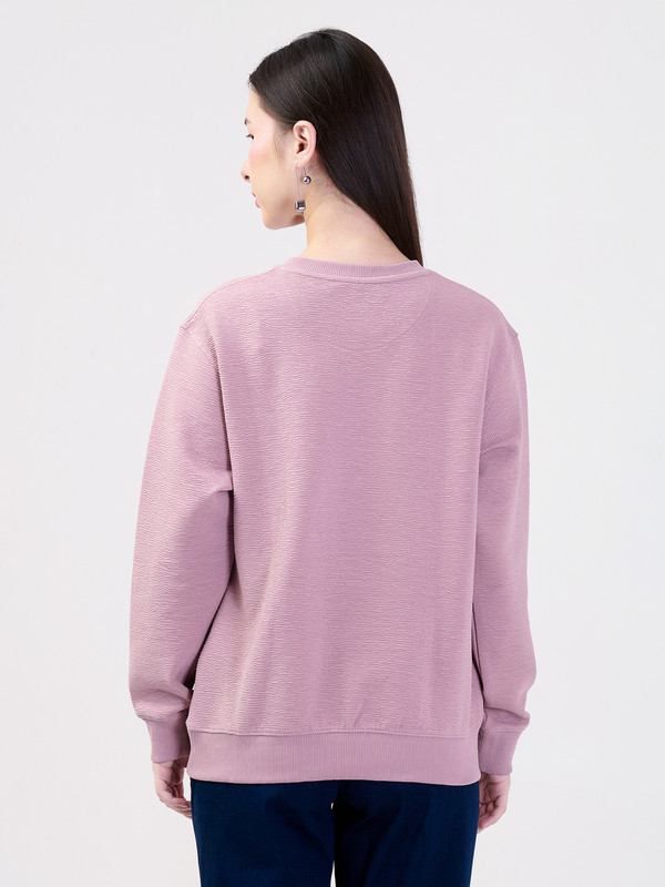 ALBION LADIES OLD ROSE SWEATSHIRT