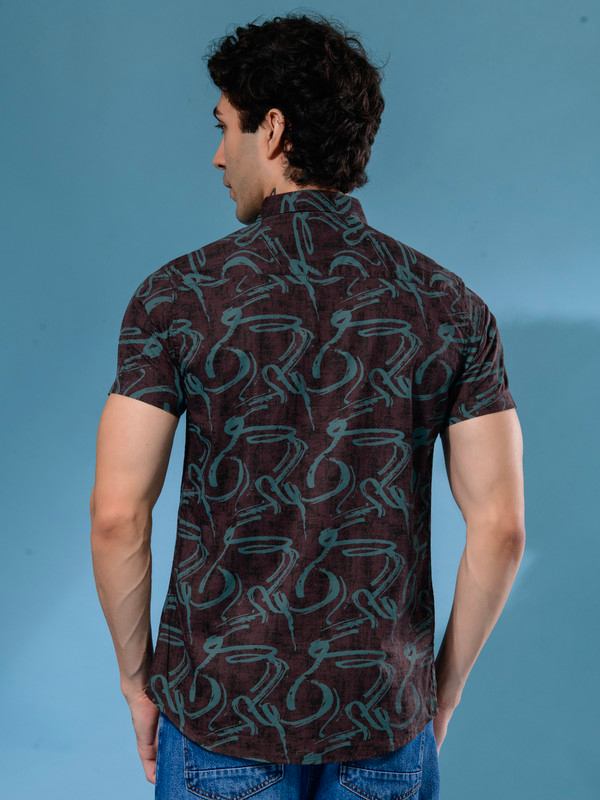 ALBION MENS HATCHERS WINE SHIRT