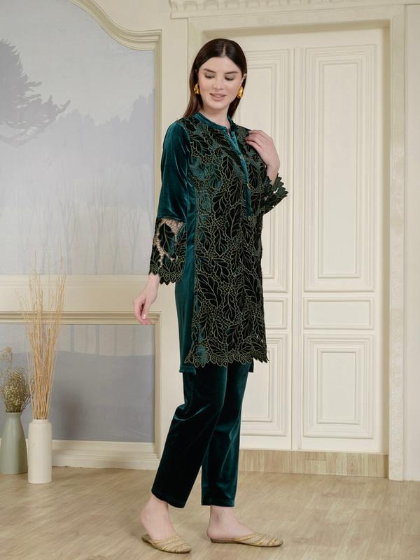 Albion LADIES WINTER WOOLEN KURTI SET