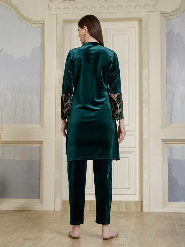 Albion LADIES WINTER WOOLEN KURTI SET