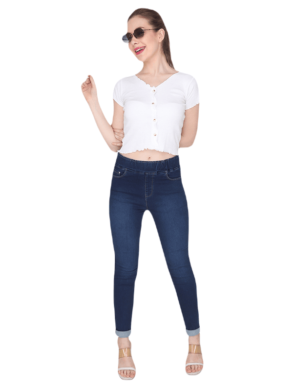 Chunmun Albion Smart Casual  Dark Blue Jegging