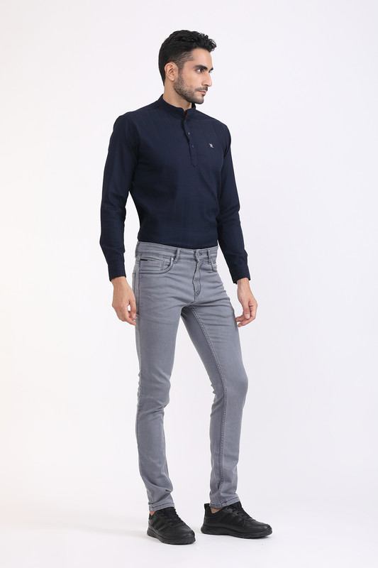 Albion Mens Primume L.Grey Jeans