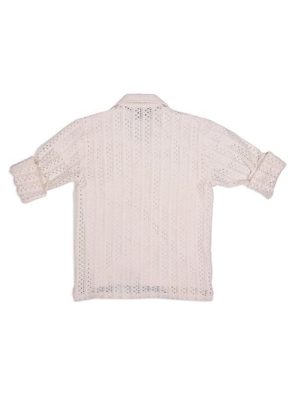 BLAZO Kids Boys White Shirt