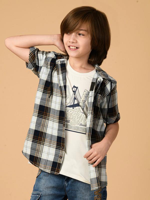 ALBION PREMIUM BOYS UPPER FAWN SHIRT