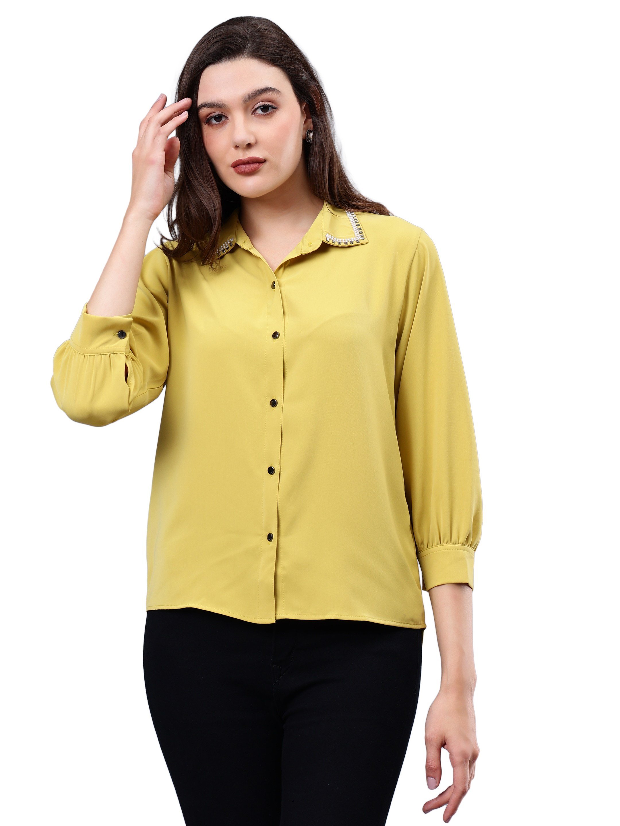Albion Ladies Juelle Gold. Shirt