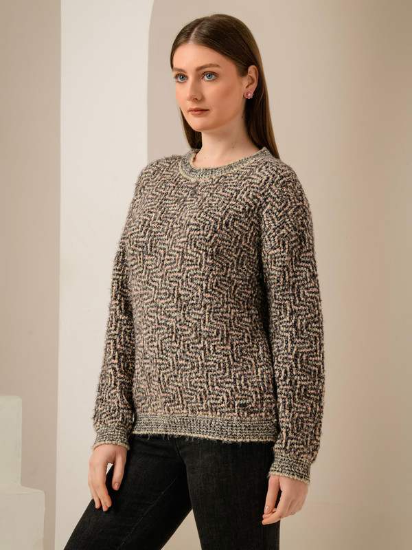 ALBION SMART TAN LADIES WINTER TOP (WOOLEN)