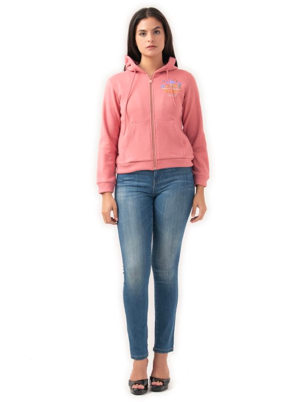 Albion Women Winter Rose Gold Sweatshirt