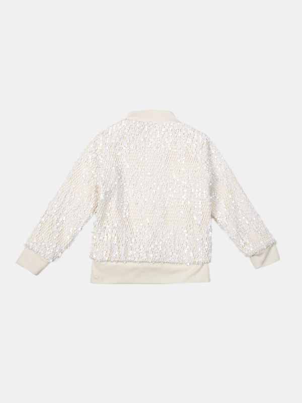 Albion Kids Girls White Jacket