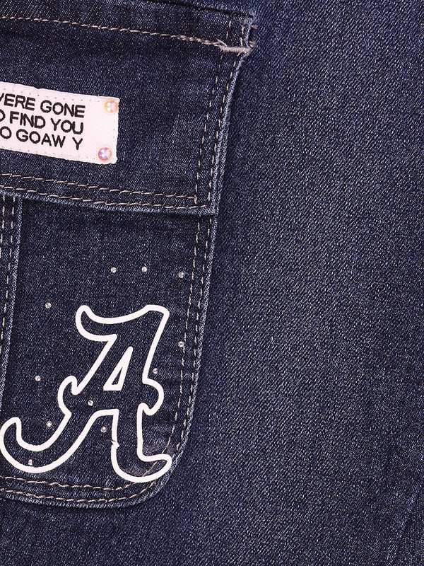 ALBION Kids Girls Dark Blue Jeans