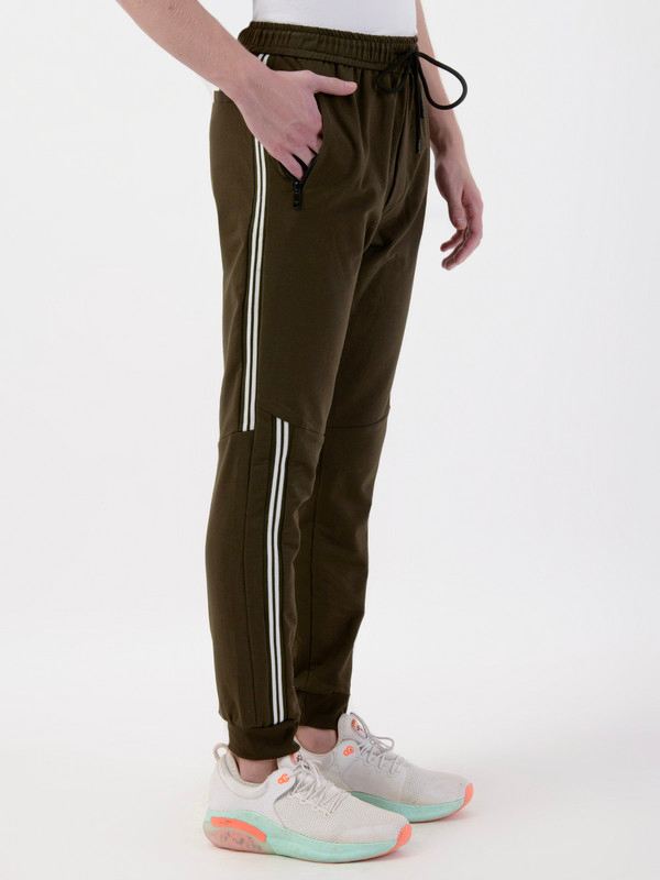 ALBION Mens Olive Track Pant