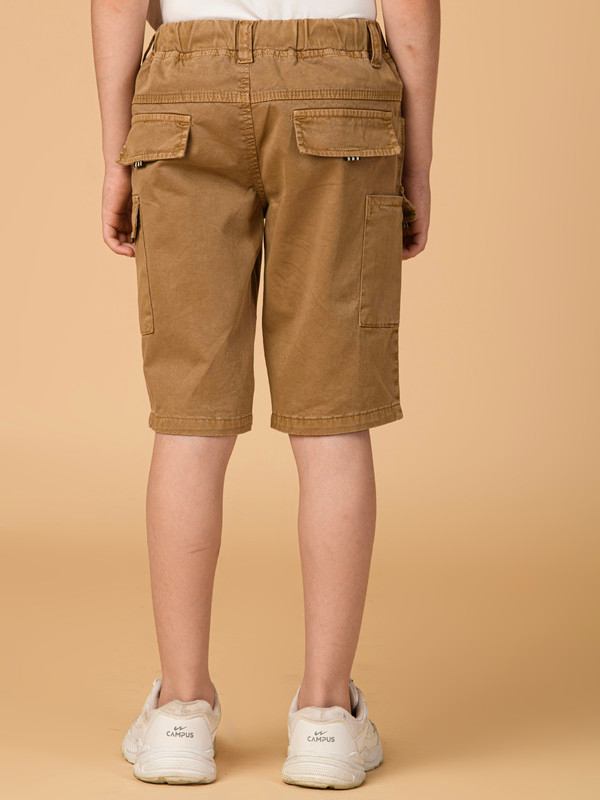 ALBION PREMIUM BOYS KHAKHI SHORTS