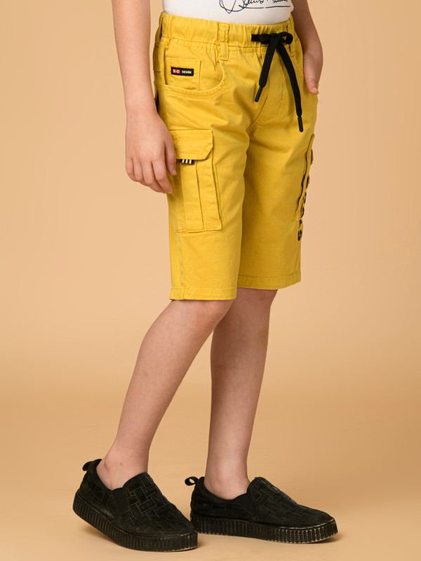 ALBION PREMIUM BOYS MUSTARD SHORTS