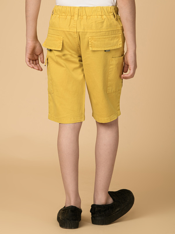 ALBION PREMIUM BOYS MUSTARD SHORTS