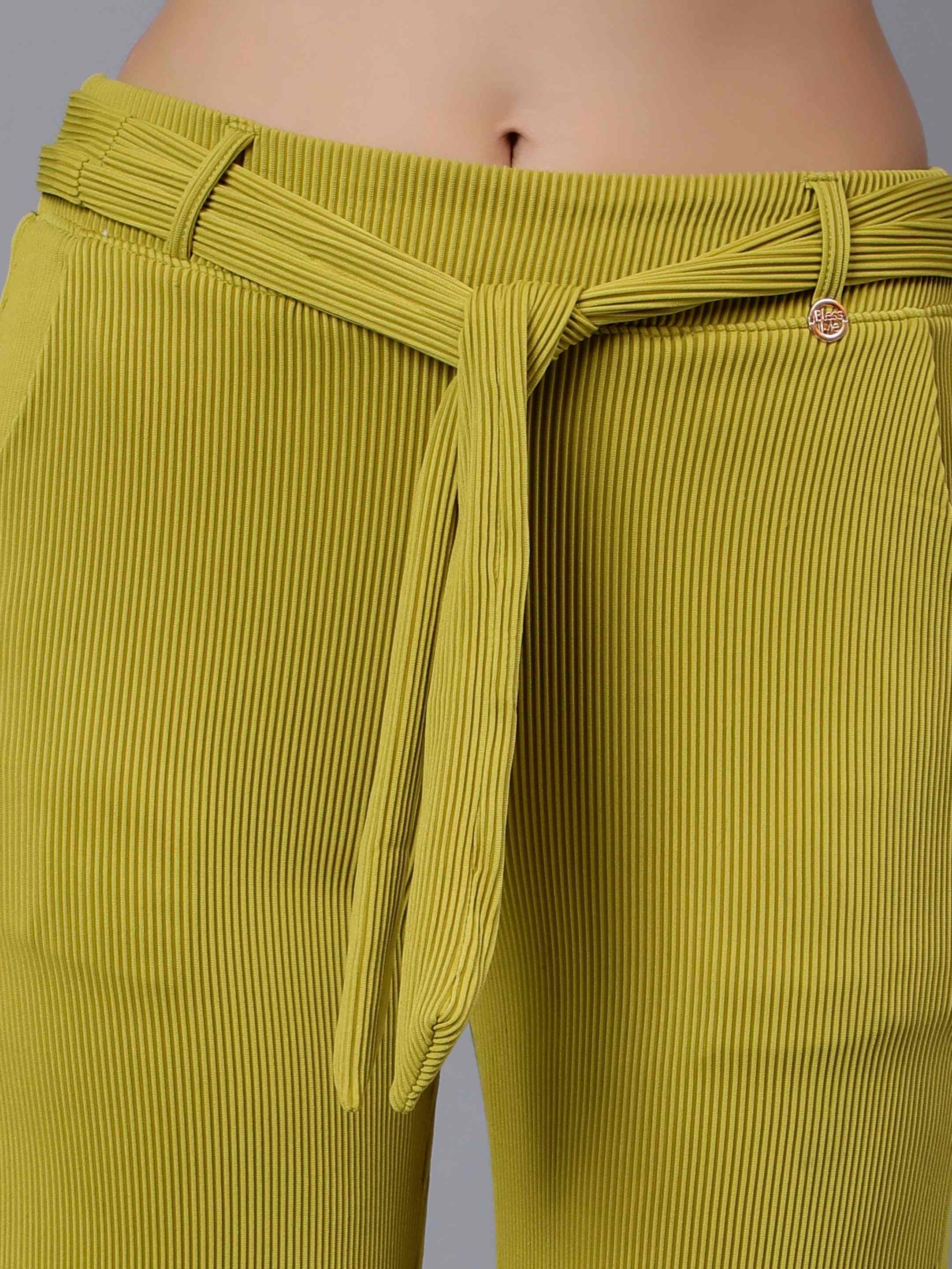 Albion Women Lotus Lower Light Green Track Pant