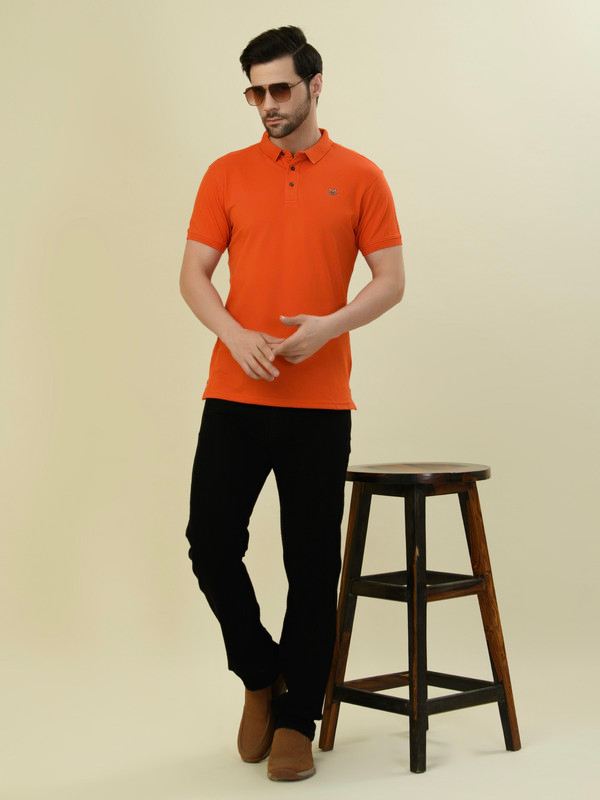 Albion Premium Mens 41 (Orange) T-Shirt
