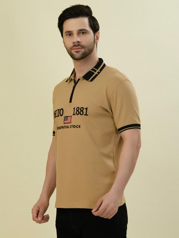 Albion Premium Mens 21 Beige T-Shirt