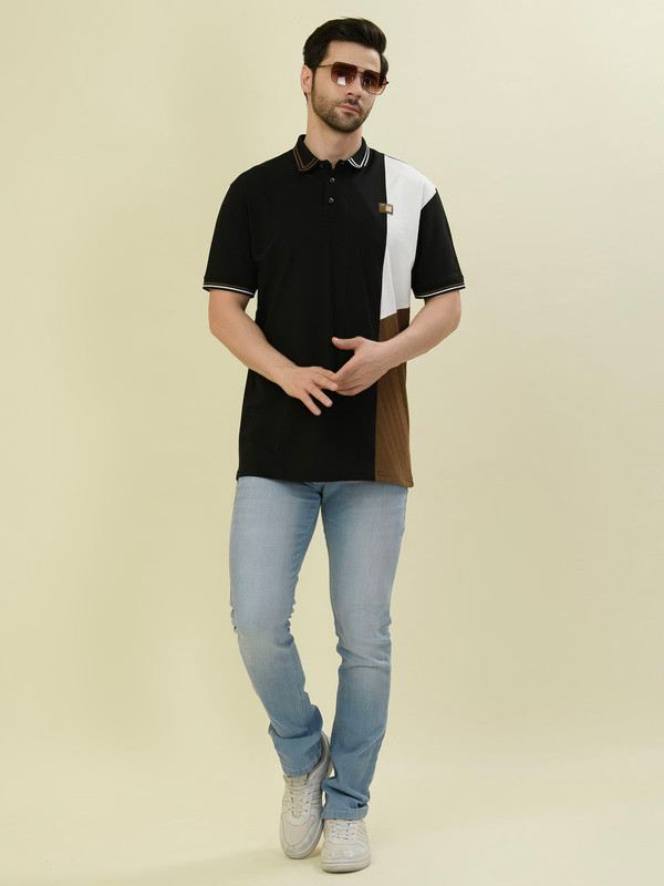 Albion Premium Mens 5 Black T-Shirt