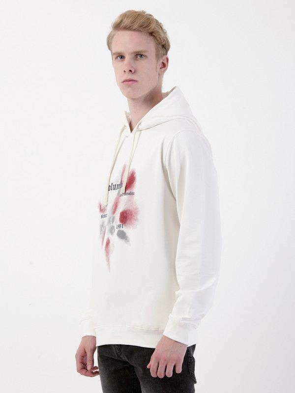 Albion Mens Cream Sweatshirt