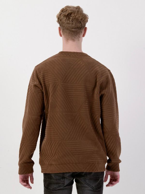 Albion Mens Brown Sweatshirt