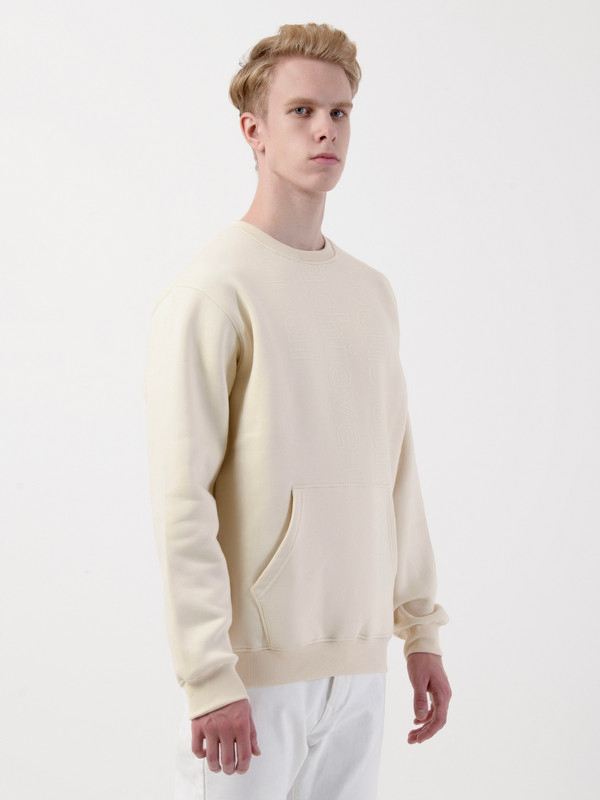 Albion Mens Ivory Sweatshirt