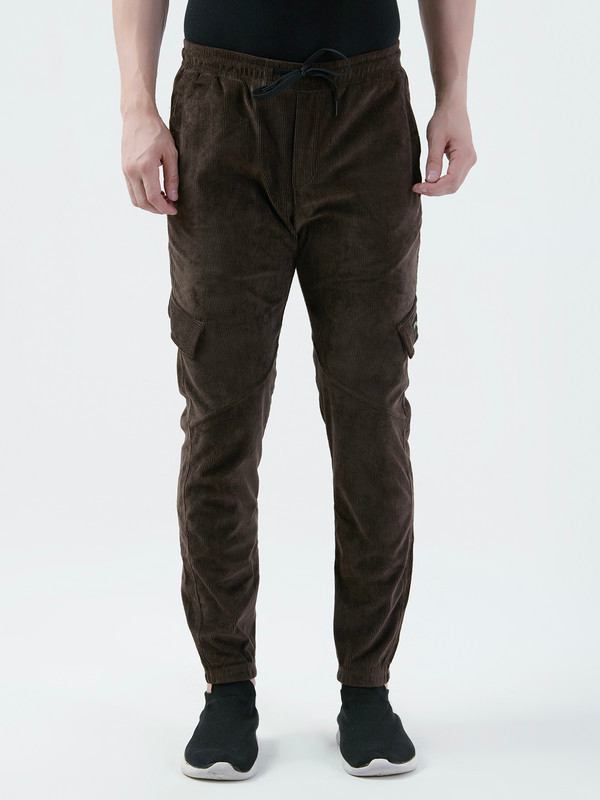 Albion Mens Brown Track Pant