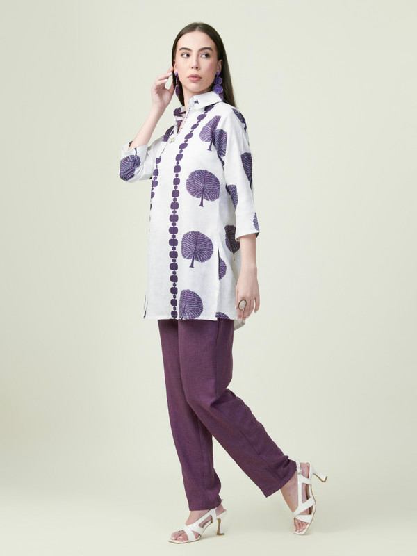 Albion Premium Ladies Napoleon Purple Coordinate Set