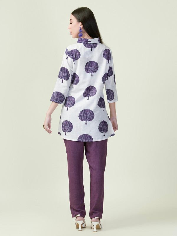 Albion Premium Ladies Napoleon Purple Coordinate Set