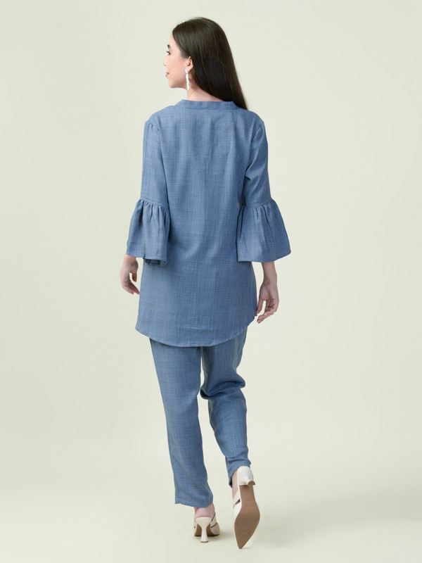 Albion Premium Ladies Napoleon Blue Coordinate Set