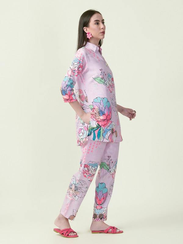 Albion Premium Ladies Napoleon Pink Coordinate Set