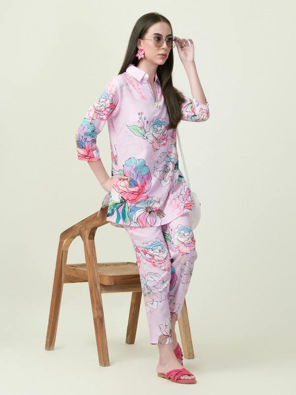 Albion Premium Ladies Napoleon Pink Coordinate Set
