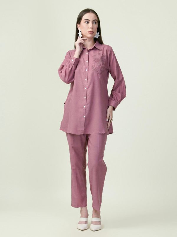Albion Premium Ladies Napoleon Purple Coordinate Set