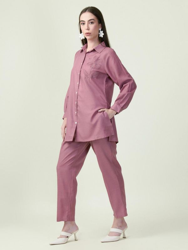 Albion Premium Ladies Napoleon Purple Coordinate Set