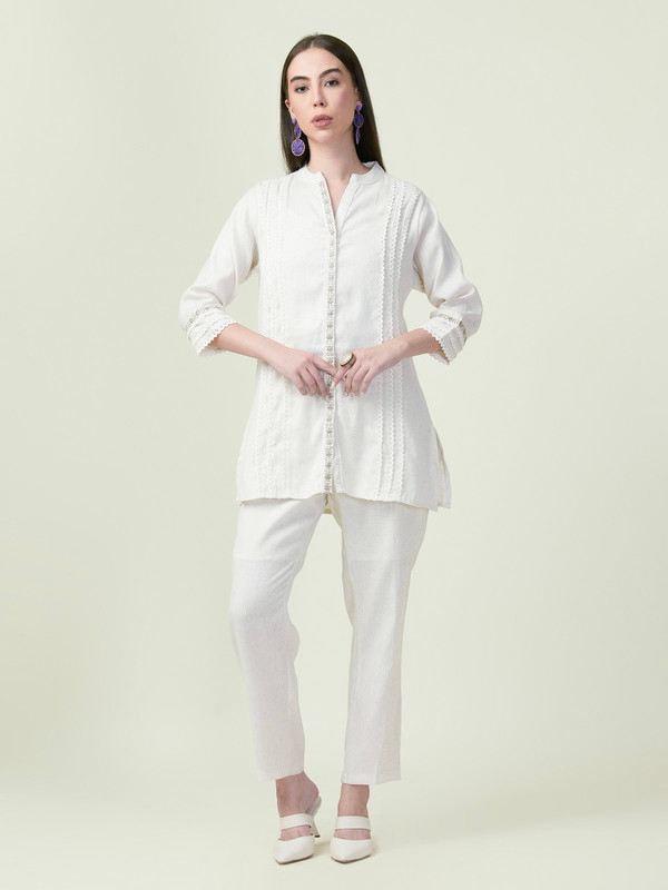 Albion Premium Ladies Napoleon Cream Coordinate Set