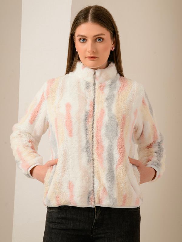 ALBION SMART LIGHT PINK LADIES WINTER SWEATSHIRT