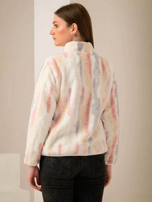 ALBION SMART LIGHT PINK LADIES WINTER SWEATSHIRT