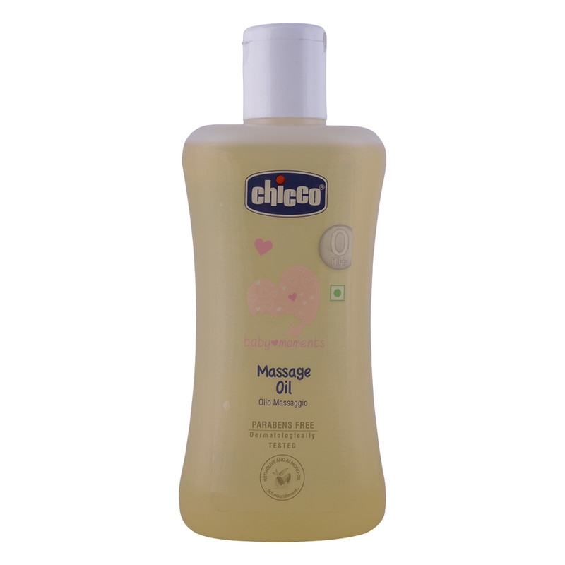 Albion | CHICCO BABY OIL MASSAGE OIL 200ML BABY MOMENTS 0