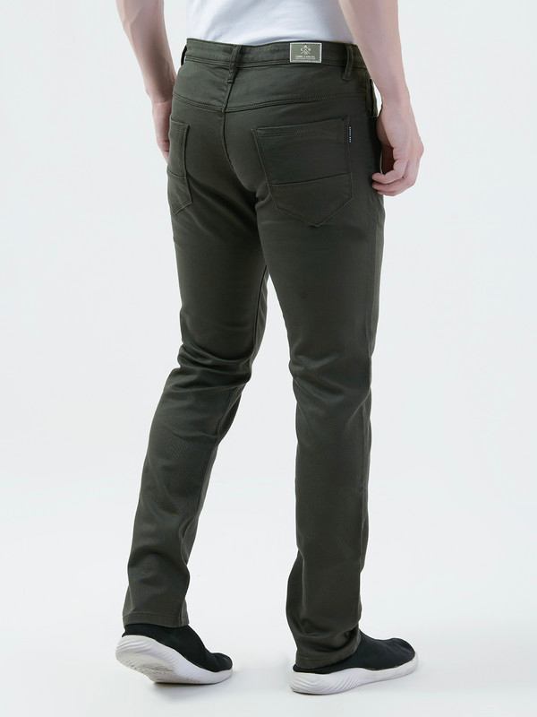 Albion Mens Olive Jeans