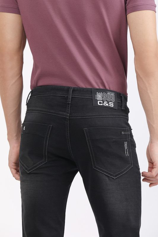 Albion Mens Primume Carban Black Jeans