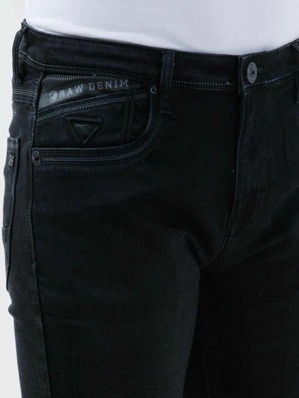 Albion Mens Carban Black Jeans