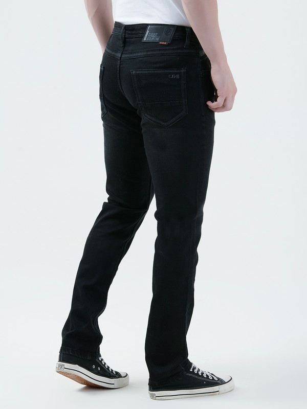 Albion Mens Carban Black Jeans
