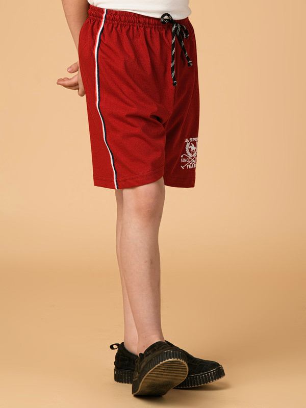 ALBION PREMIUM BOYS MAROON SHORTS