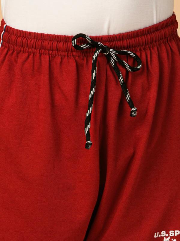 ALBION PREMIUM BOYS MAROON SHORTS