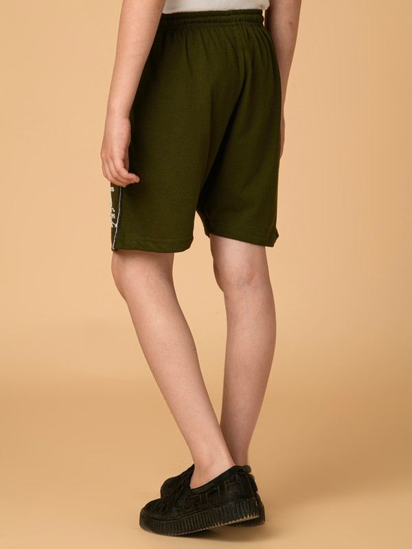 ALBION PREMIUM BOYS OLIVE SHORTS