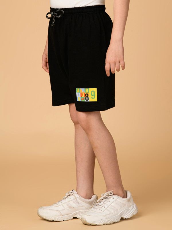 ALBION PREMIUM BOYS BLACK SHORTS