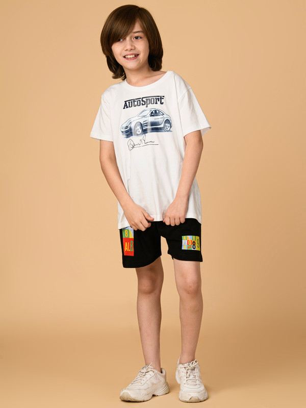 ALBION PREMIUM BOYS BLACK SHORTS