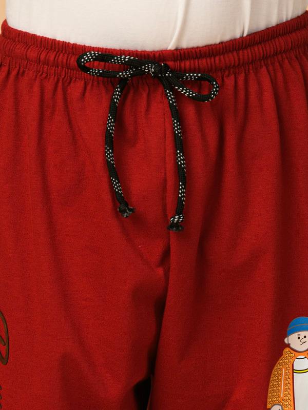 ALBION PREMIUM BOYS MAROON SHORTS