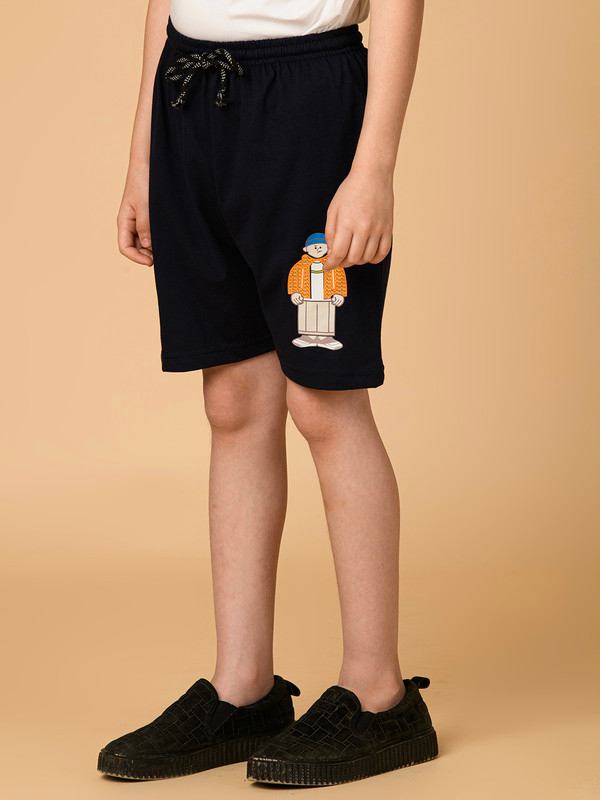 ALBION PREMIUM BOYS NAVY SHORTS