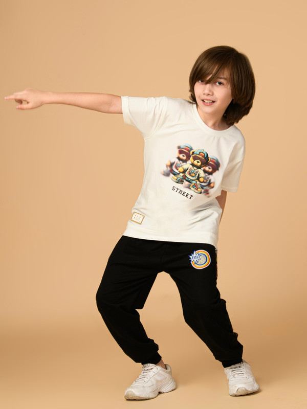 ALBION PREMIUM BOYS BLACK LOWERS