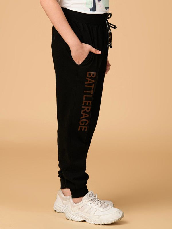 ALBION PREMIUM BOYS BLACK LOWERS